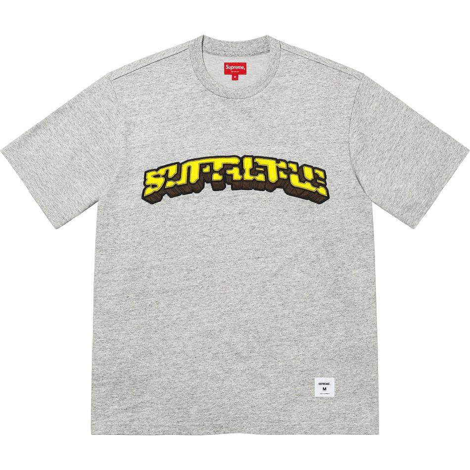 Grey Supreme Block Arc S/S Top Sweaters | Supreme 303TV